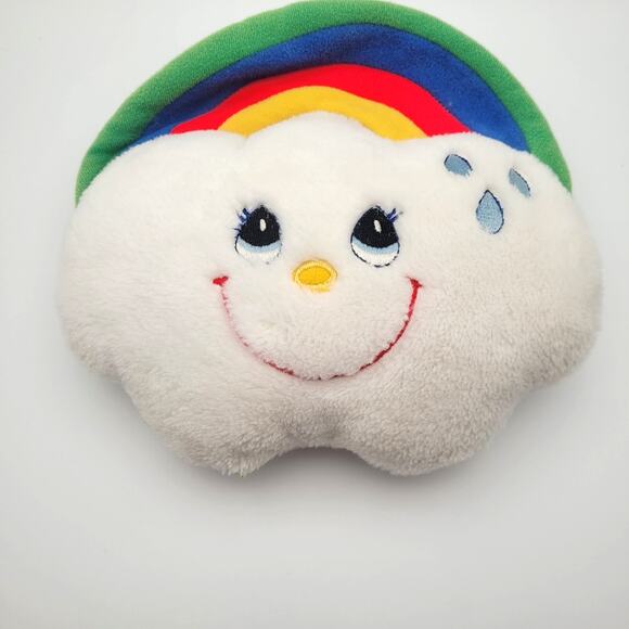Vintage Rainbow Cloud Plush Music Box Somewhere Over Rainbow Dakin Style Rare - Picture 1 of 10